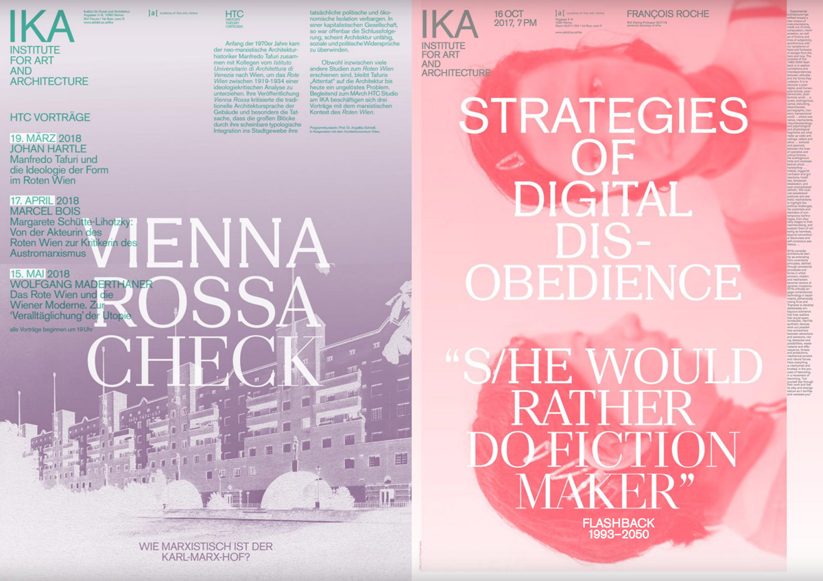 Sample printed matter of the IKA